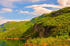 Lyngenfjord Tunnel near Kafjordbotn