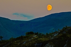 Moon from Sandhornhoy