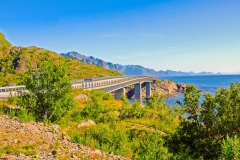 Djupfjordbrua Bridge Moskenes