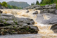 Nordmelansfossen falls