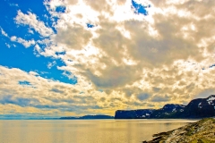 Porsangenfjord near Ytre Svartvikka