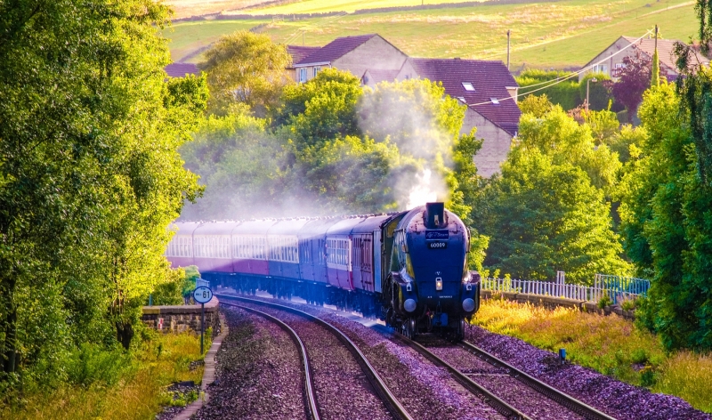 Gresley Pacific At Slaithwaite