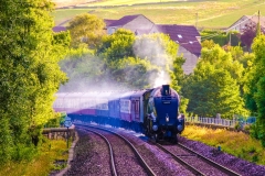 Gresley Pacific At Slaithwaite