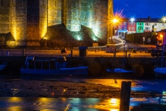 Caernavon Castle at Twilght